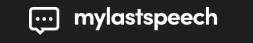 mylastspeech